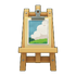 Art Studio Landscape Easel