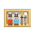 Art Studio Wall Organizer
