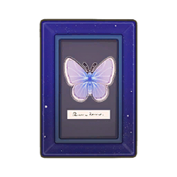 Azure Metallic Hedge Blue Wall Art Icon.png