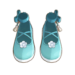 Blossoming Gardenia Cloth Shoes Icon.png