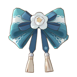 Blossoming Gardenia Hair Bow Icon.png