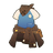 Blue Craftsman Top