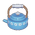 Blue Daisy Kettle