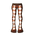 Brown Argyle Tights