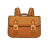 Brown Backpack