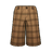 Brown Plaid Pants