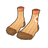 Brown Star Socks