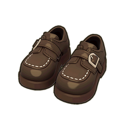 Campus Black Loafers Icon.png