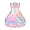 Candyland Puffy Dress