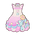 Candyland Puffy Dress
