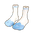 Cloud Waltz Socks