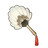 Cloudborne Crane Feather Fan