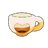 Coffee Cup Headpiece