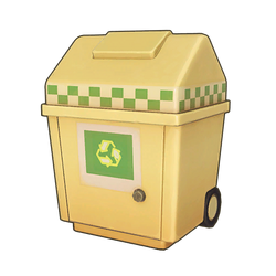 Cream Recycling Bin Icon.png