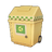 Cream Recycling Bin