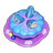 Dreamy Stargazy Blueberry Pie