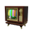 Ebony Standing TV
