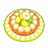 Floral Melon Pie
