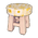 Floral Stool