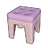 Fresh Start Lavender Stool