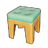 Fresh Start Mint Stool