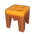 Fresh Start Orange Stool