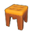 Fresh Start Orange Stool