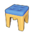 Fresh Start Sky Blue Stool