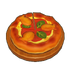 Fried Fish & Tomato Pizza