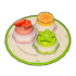 Fruity Rice Cake Trio