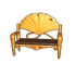 Ginkgo Leaf Bench