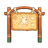 Golden Savanna Map Stand