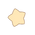 Golden Star Face Paint