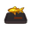 Golden White Cloud Minnow Statue