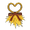 Grainharvester's Heart-Shaped Charm