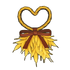 Grainharvester's Heart-Shaped Charm
