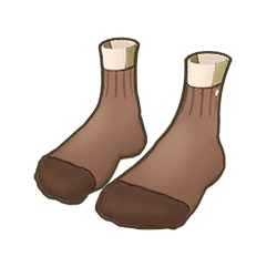 Gray with Black Toe Socks Icon.png