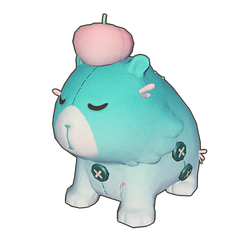 Handmade Blue Capybara Plushie Icon.png