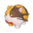 Handmade Calico Cat Plushie