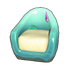 Icy Fluorite Armchair