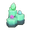 Icy Fluorite Gem Set