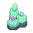 Icy Fluorite Gem Set