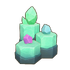Icy Fluorite Gem Set