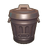 Laneway Iron Trash Can