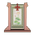 Leisurely Pause Lotus Scroll Stand