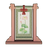 Leisurely Pause Lotus Scroll Stand