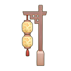 Leisurely Pause Lotus Streetlamp Icon.png