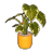 Maizeglow Potted Plant