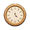 Maizeglow Wooden Wall Clock