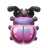 Metallic Comb-Clawed Beetle